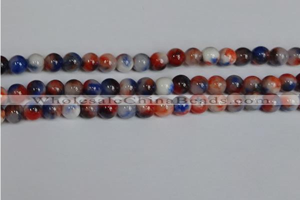 CMJ1171 15.5 inches 8mm round jade beads wholesale