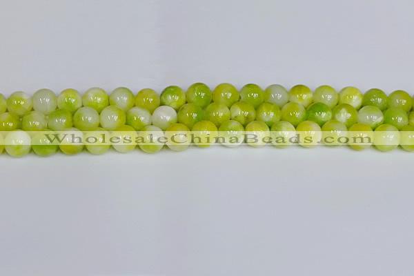 CMJ1206 15.5 inches 8mm round jade beads wholesale