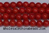 CMJ121 15.5 inches 6mm round Mashan jade beads wholesale