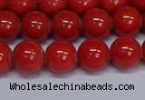 CMJ124 15.5 inches 12mm round Mashan jade beads wholesale