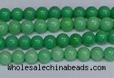 CMJ127 15.5 inches 4mm round Mashan jade beads wholesale