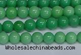 CMJ128 15.5 inches 6mm round Mashan jade beads wholesale