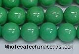 CMJ131 15.5 inches 12mm round Mashan jade beads wholesale