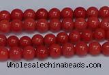 CMJ15 15.5 inches 4mm round Mashan jade beads wholesale