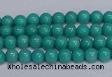 CMJ190 15.5 inches 4mm round Mashan jade beads wholesale