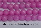 CMJ205 15.5 inches 6mm round Mashan jade beads wholesale