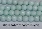 CMJ212 15.5 inches 6mm round Mashan jade beads wholesale