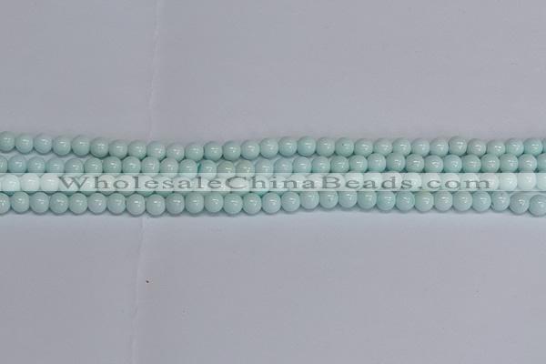 CMJ212 15.5 inches 6mm round Mashan jade beads wholesale