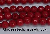 CMJ23 15.5 inches 6mm round Mashan jade beads wholesale