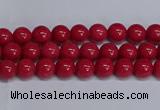 CMJ239 15.5 inches 4mm round Mashan jade beads wholesale