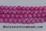 CMJ246 15.5 inches 4mm round Mashan jade beads wholesale