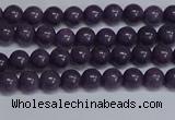 CMJ260 15.5 inches 4mm round Mashan jade beads wholesale