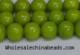 CMJ270 15.5 inches 10mm round Mashan jade beads wholesale