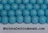 CMJ275 15.5 inches 6mm round Mashan jade beads wholesale