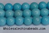 CMJ276 15.5 inches 8mm round Mashan jade beads wholesale