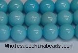 CMJ277 15.5 inches 10mm round Mashan jade beads wholesale