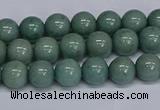 CMJ283 15.5 inches 8mm round Mashan jade beads wholesale