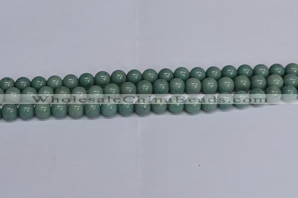 CMJ284 15.5 inches 10mm round Mashan jade beads wholesale