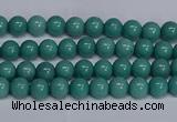 CMJ288 15.5 inches 4mm round Mashan jade beads wholesale