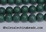 CMJ290 15.5 inches 8mm round Mashan jade beads wholesale