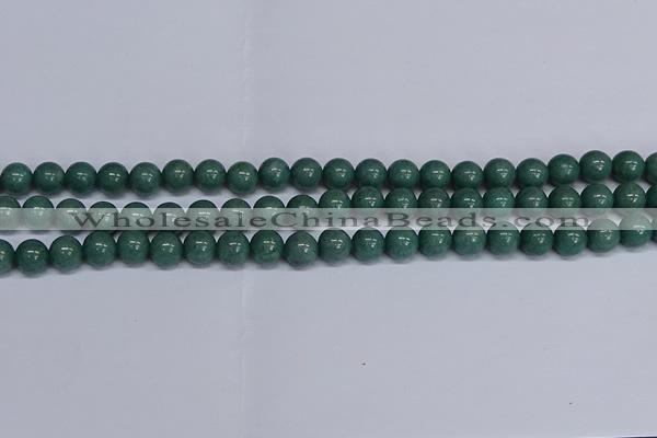 CMJ291 15.5 inches 10mm round Mashan jade beads wholesale