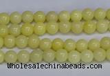 CMJ295 15.5 inches 4mm round Mashan jade beads wholesale