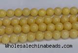 CMJ302 15.5 inches 4mm round Mashan jade beads wholesale