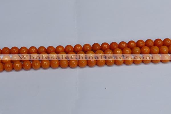 CMJ311 15.5 inches 8mm round Mashan jade beads wholesale