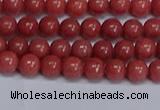 CMJ317 15.5 inches 6mm round Mashan jade beads wholesale