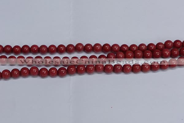 CMJ319 15.5 inches 10mm round Mashan jade beads wholesale