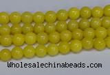 CMJ36 15.5 inches 4mm round Mashan jade beads wholesale