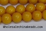 CMJ46 15.5 inches 10mm round Mashan jade beads wholesale