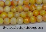 CMJ506 15.5 inches 6mm round rainbow jade beads wholesale