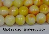 CMJ508 15.5 inches 10mm round rainbow jade beads wholesale