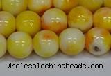 CMJ509 15.5 inches 12mm round rainbow jade beads wholesale