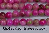 CMJ548 15.5 inches 6mm round rainbow jade beads wholesale