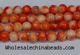 CMJ603 15.5 inches 4mm round rainbow jade beads wholesale