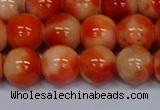 CMJ607 15.5 inches 12mm round rainbow jade beads wholesale