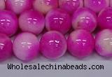 CMJ642 15.5 inches 12mm round rainbow jade beads wholesale