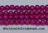 CMJ78 15.5 inches 4mm round Mashan jade beads wholesale