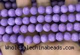 CMJ818 15.5 inches 10mm round matte Mashan jade beads wholesale