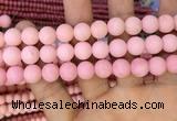 CMJ823 15.5 inches 10mm round matte Mashan jade beads wholesale