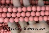 CMJ828 15.5 inches 10mm round matte Mashan jade beads wholesale