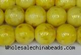 CMJ907 15.5 inches 8mm round Mashan jade beads wholesale