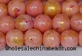 CMJ911 15.5 inches 6mm round Mashan jade beads wholesale