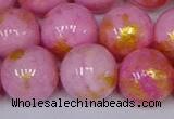 CMJ919 15.5 inches 12mm round Mashan jade beads wholesale