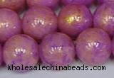 CMJ924 15.5 inches 12mm round Mashan jade beads wholesale