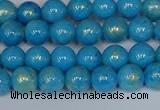 CMJ950 15.5 inches 4mm round Mashan jade beads wholesale