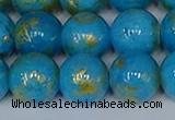 CMJ953 15.5 inches 10mm round Mashan jade beads wholesale