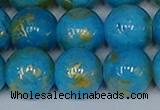 CMJ954 15.5 inches 12mm round Mashan jade beads wholesale